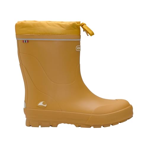 Viking Unisex Jolly Thermo Gummistiefel, Mustard von Viking