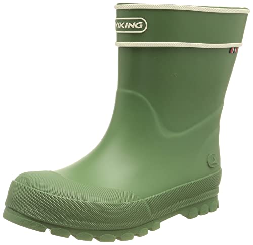 Viking Unisex Kinder Alv Jolly Rain Boot, Grün, 22 EU Weit von Viking