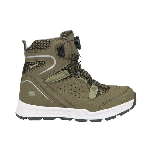 Viking Unisex Kinder Espo Boa GTX Schneestiefel, Khaki/Olive, 33 EU von Viking