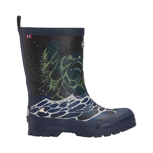 Viking Unisex Kinder Jo?l?l?y? Pr?i?n?t? Th?e?r?m?o? Rain Boot, Blue Multi, 35 EU von Viking