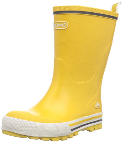 Viking Unisex-Kinder Jolly Gummistiefel, Yellow, 21 EU von Viking