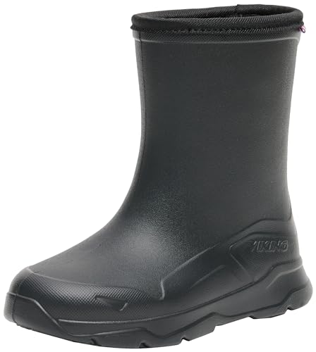 Viking Unisex Kinder Playrox Warm Snow Boot, Black Grey, 23 EU Viking Unisex Kinder Playrox Warm Snow Boot, Black Grey, 23 EU von Viking