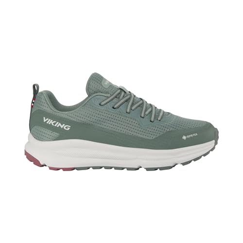 Viking Unisex Motion Low GTX W Walking Shoe, Green/Old Rose, 42 EU Viking Unisex Motion Low GTX W Walking Shoe, Green/Old Rose, 42 EU von Viking