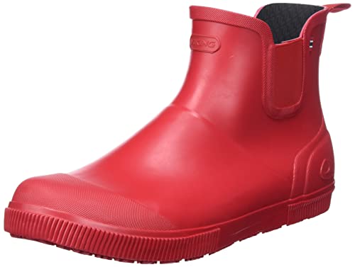 Viking Unisex Praise Kurzschaft Gummistiefel, Rot, 39 EU von Viking