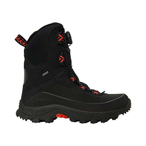 Viking Villrein High GTX BOA Walking Shoe, Black/Red, 38 EU Viking Villrein High GTX BOA Walking Shoe, Black/Red, 38 EU von Viking