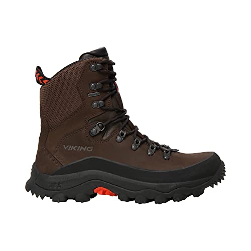 Viking Villrein High GTX M Leicht, Dark Brown/Red, 42 von Viking