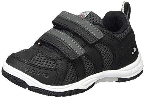 viking Cascade 2.0, Unisex-Kinder Sneaker, Schwarz (Black/Dark Grey 291), 28 EU (10 UK) von Viking