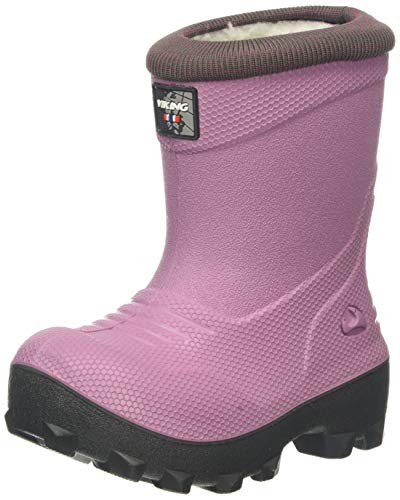 viking Unisex-Kinder Frost Fighter Schneestiefel, Violett (Violet/Charcoal 2177), 24 EU von Viking