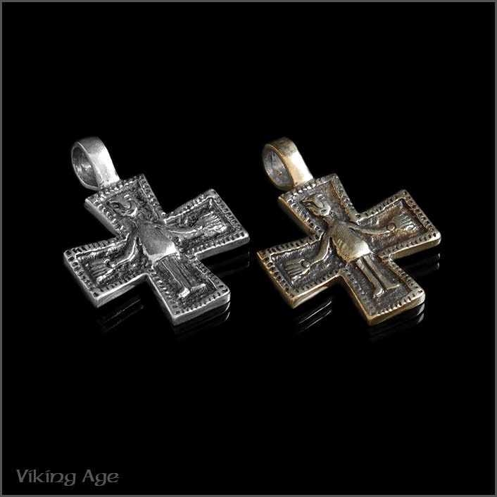 Bronze Kreuz Anhänger Aus Polen Bronze Kreuz Anhänger Aus Polen von VikingAgeStore