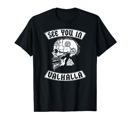 Valhalla Herren I Walhalla & Wikinger I See You In Valhalla T-Shirt von Vikinger & Valhalla I Mythologie I Damen & Herren