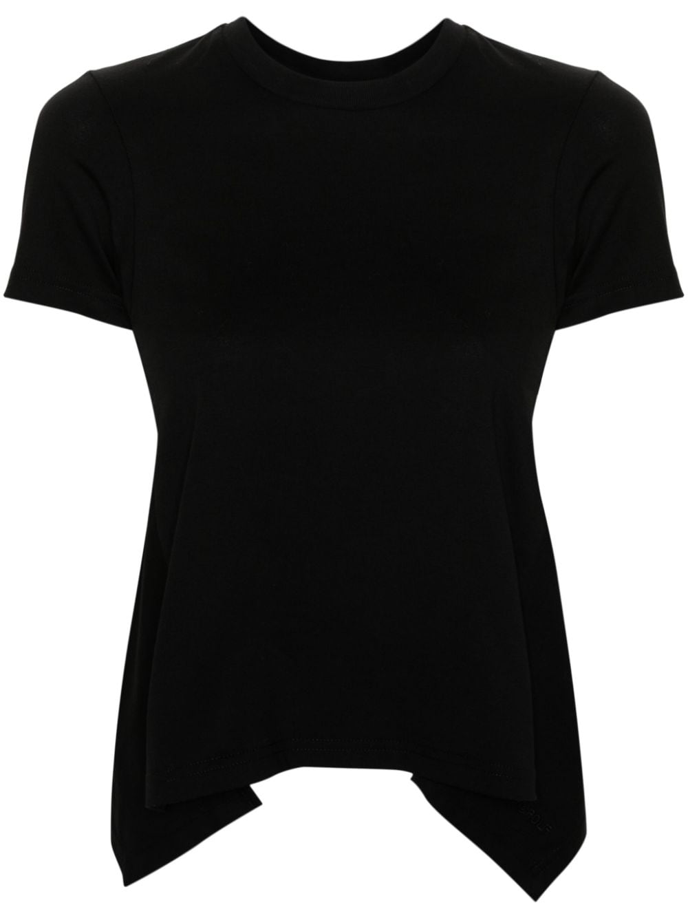 Viktor & Rolf Asymmetrisches Volant T-Shirt - Schwarz von Viktor & Rolf