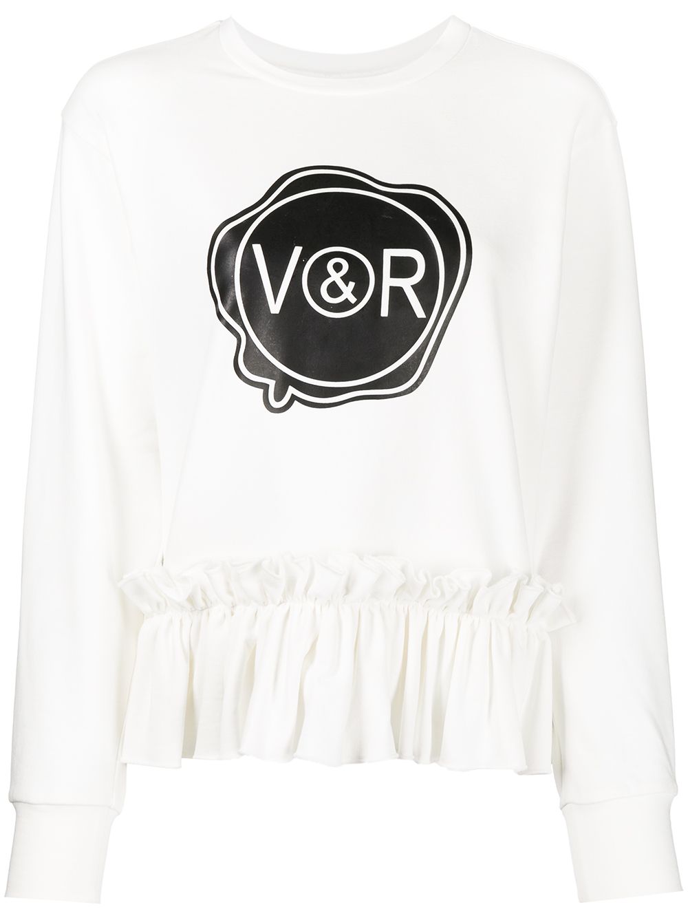 Viktor & Rolf Lazy Friday Sweatshirt - Weiß von Viktor & Rolf