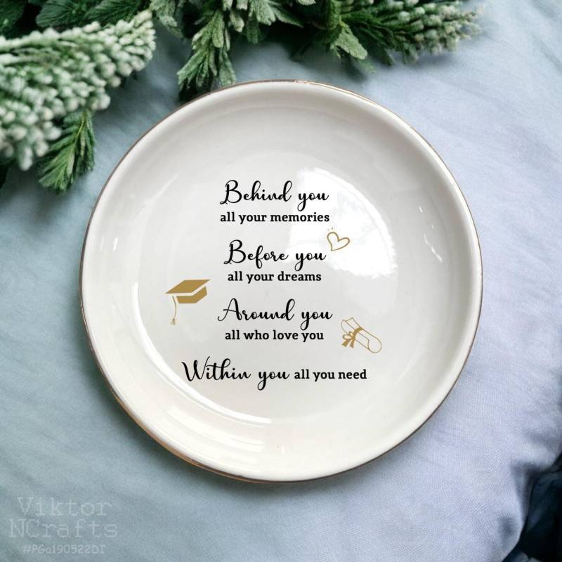 Personalisierte Abschluss Ring Schale Klasse Von 2025, Geschenk Für Schwestern, Krankenschwester Abschlussgeschenk von ViktorNCrafts