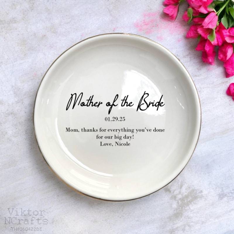 Mutter Der Braut-Hochzeits-Andenken-Personalisierte Mom Schmuck-Schüssel-Mutter Im Gesetz Geschenk Von Braut-Hochzeits-Bevorzugungen von ViktorNCrafts