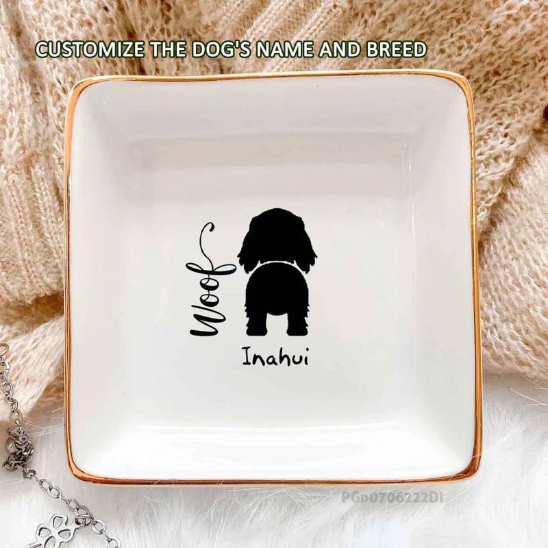 Personalisiertes Hundetablett, Personalisiertes Haustiergeschenk Für Hundeliebhaber von ViktorNCrafts