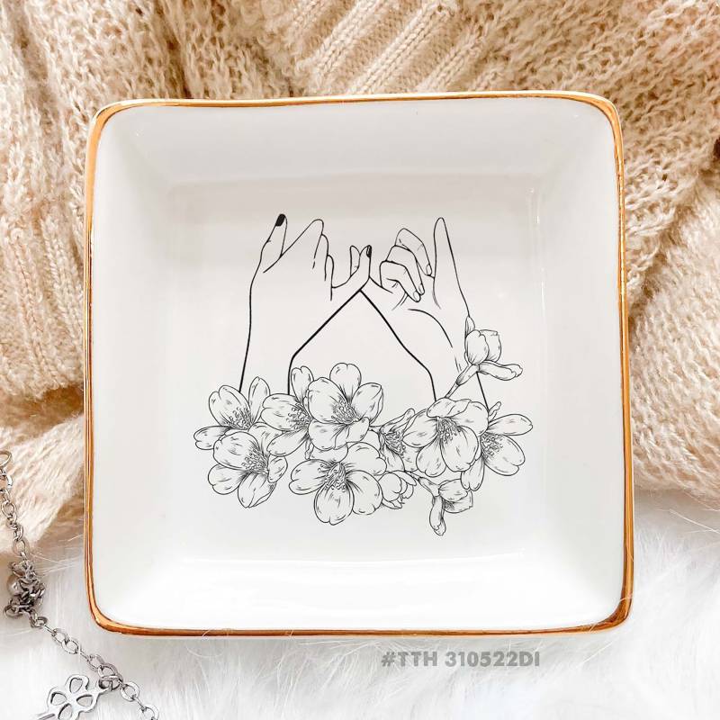 Personalisierte Pinky Swear Freundschaft Ring Teller, Seele Schwester Geschenk, Freund Geburtstagsgeschenk von ViktorNCrafts