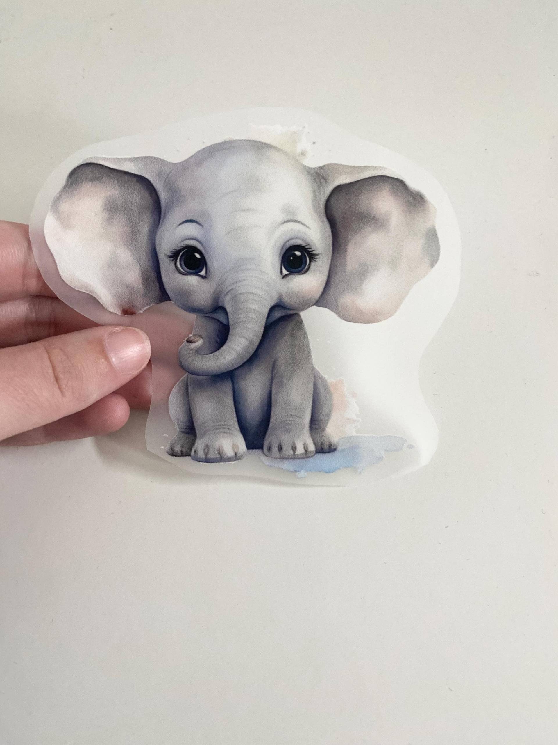 Bügelbild Elefant/Kindermotiv/ Aufdruck Oberteil Bügelbild Elefant/Kindermotiv/ Aufdruck Oberteil von ViktorijaHandmadShop