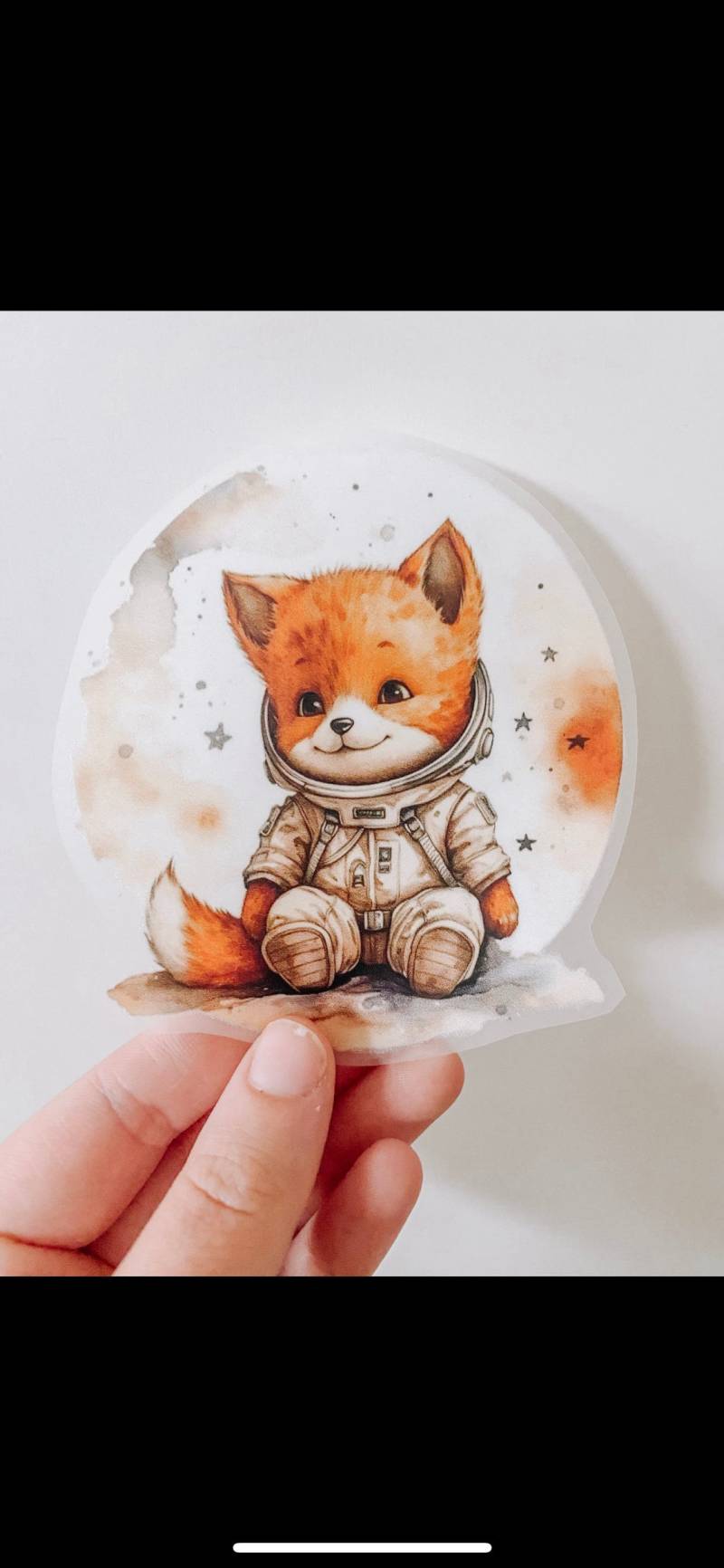 Bügelbild Fuchs Im Weltall /Kindermotiv/ Aufdruck Oberteil Bügelbild Fuchs Im Weltall /Kindermotiv/ Aufdruck Oberteil von ViktorijaHandmadShop