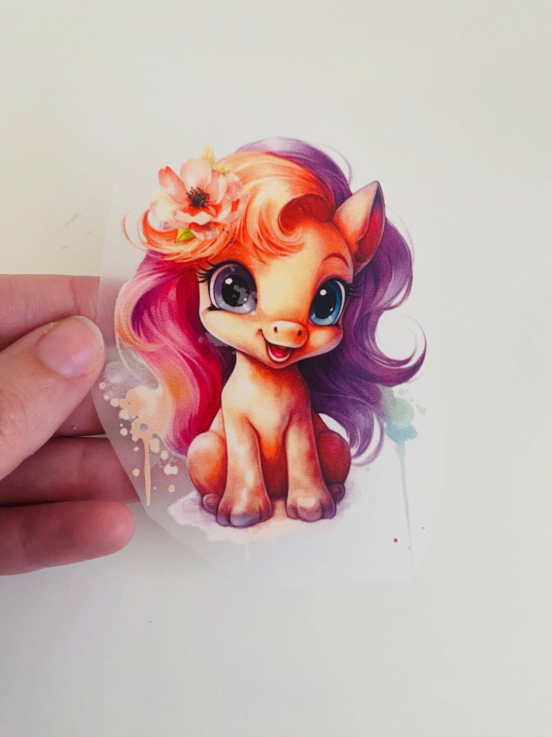 Bügelbild Pferd Einhorn /Kindermotiv/ Aufdruck Oberteil Bügelbild Pferd Einhorn /Kindermotiv/ Aufdruck Oberteil von ViktorijaHandmadShop