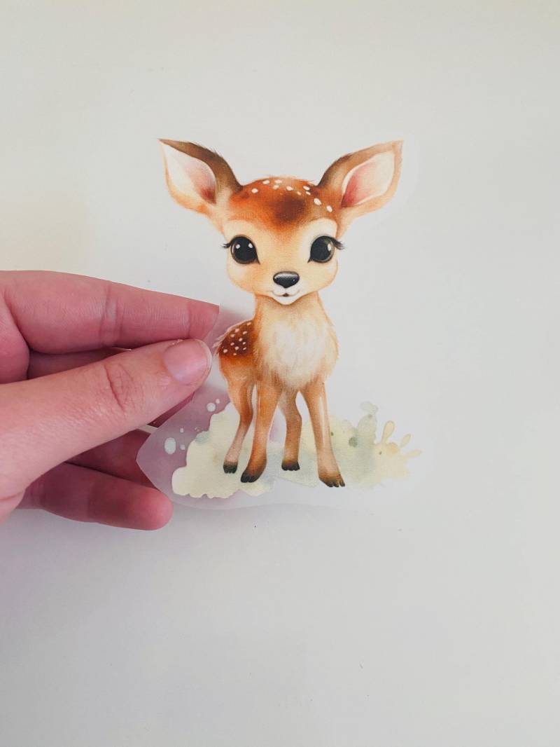 Bügelbild Reh /Kindermotiv/ Aufdruck Oberteil Bügelbild Reh /Kindermotiv/ Aufdruck Oberteil von ViktorijaHandmadShop