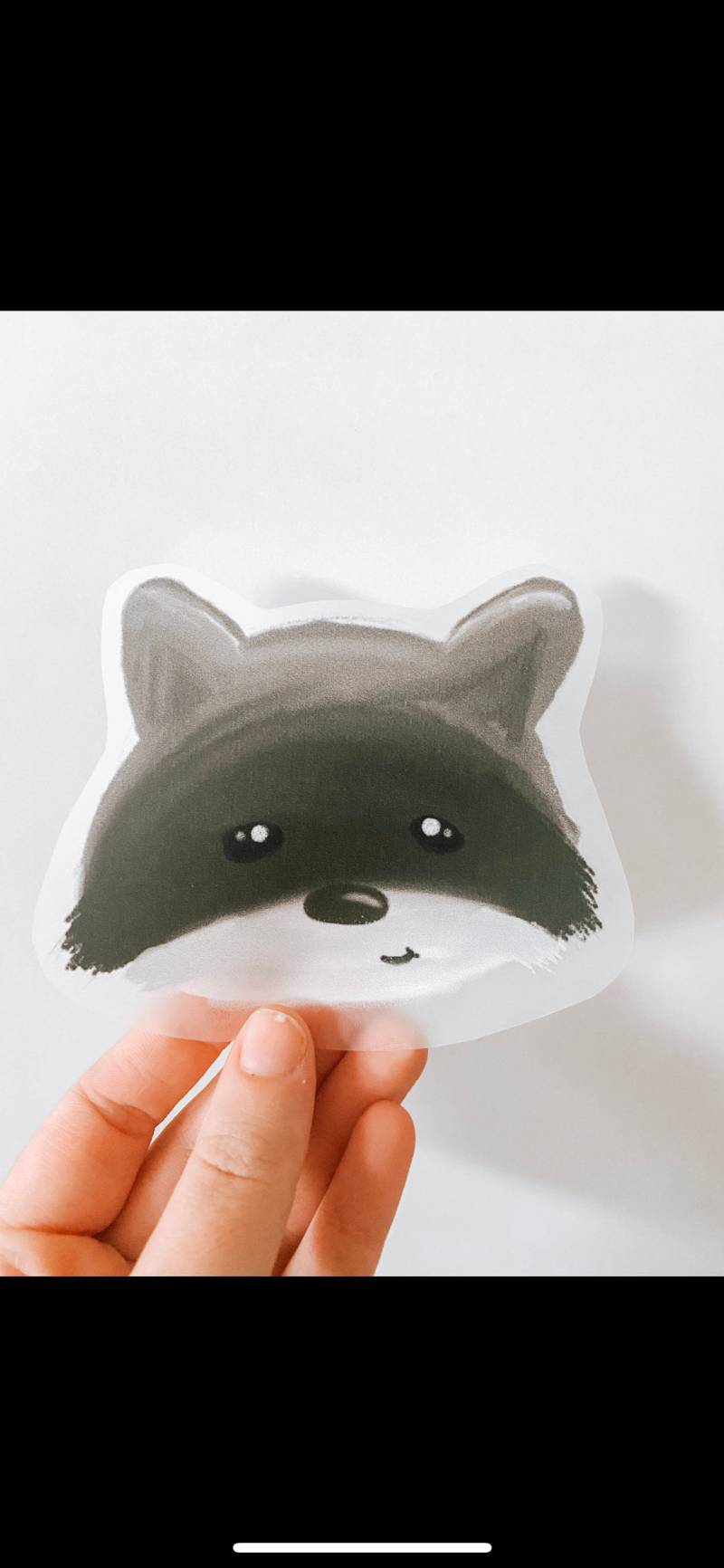 Bügelbild Waschbär /Kindermotiv/ Aufdruck Oberteil von ViktorijaHandmadShop