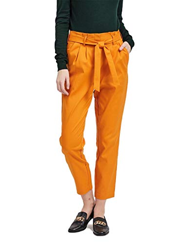 Vila NOS Damen VISOFINA HWRE 7/8 Pant-NOOS Hose, Gelb (Golden Oak Golden Oak), W(Herstellergröße: 38) von Vila NOS