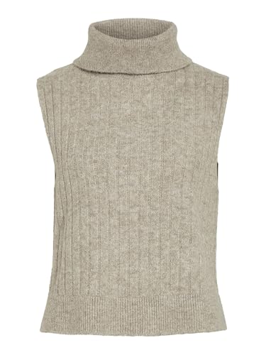 VIBELUNA HIGH Neck S/L Knit Vest-NOOS von Vila