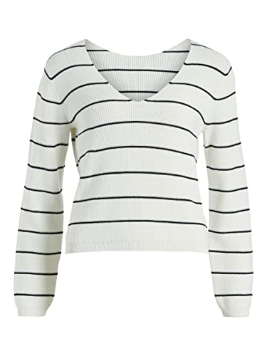 VICHAO V-Neck L/S Knit TOP/SU - NOOS von Vila