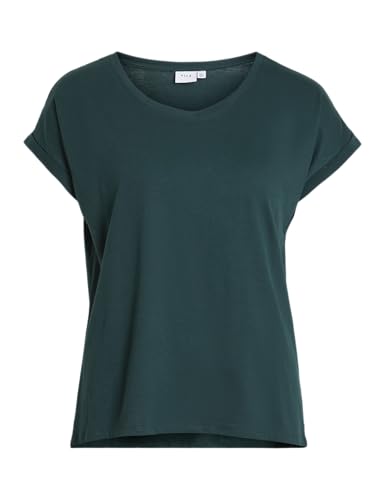 Vila Damen Vidreamers New Pure Su-noos T-Shirt 14083083,Ponderosa Pine,S von Vila