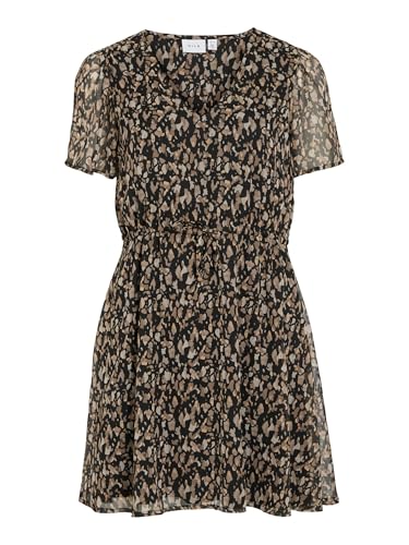 VIFALIA V-Neck S/S Short Dress - NOOS von Vila