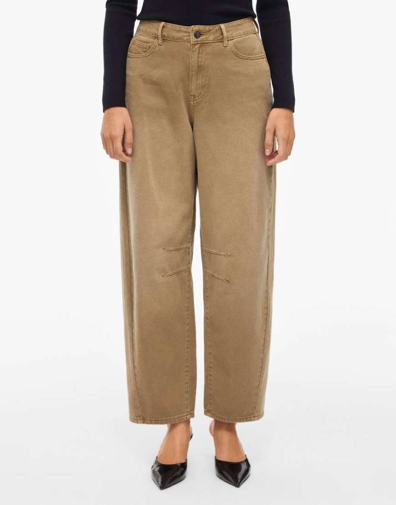 VILA - Jeans in Bistre-Brown von Vila