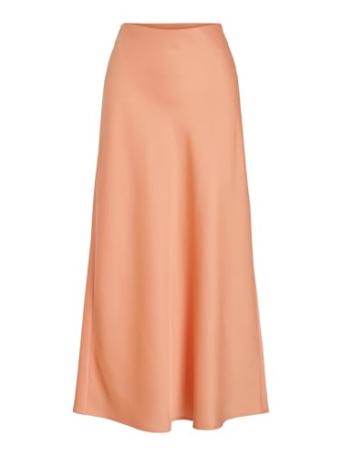 VILA Vielseitiger Mitellanger Rock – hohe Taille, Kadmium, Orange, 40 VILA Vielseitiger Mitellanger Rock – hohe Taille, Kadmium, Orange, 40 von Vila