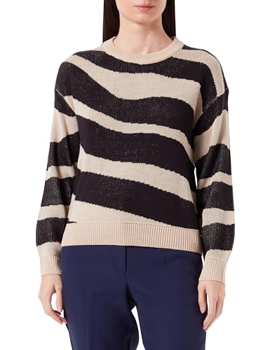 VILAVA L/S Jacquard O-Neck Knit TOP/PB von Vila