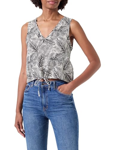 VILIMIA KIW S/L V-Neck Crop TOP von Vila