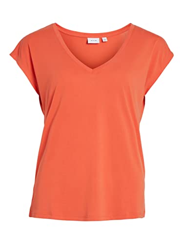 VIMODALA V-Neck S/S TOP/SU - NOOS von Vila