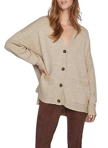 VIRIL L/S Oversize Knit Cardigan - NOOS von Vila