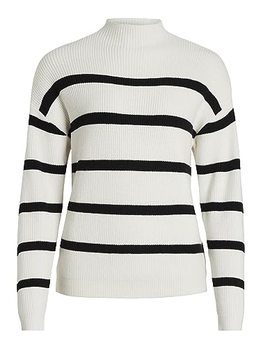 VIRIL Mockneck L/S Knit Rib TOP 2- NOOS von Vila