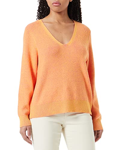 VIRIL Multi V-Neck L/S Knit TOP - NOOS von Vila