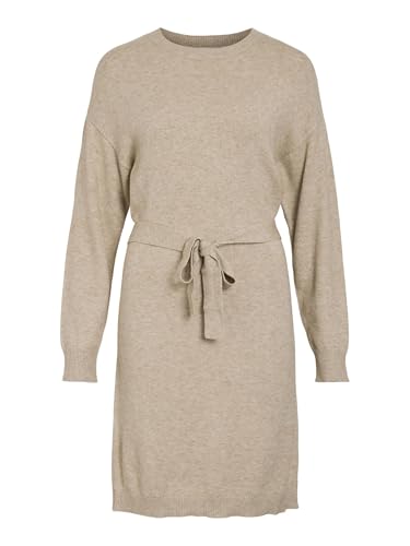 VIRIL O-Neck L/S Belt Knit Dress - NOOS von Vila