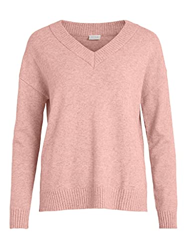 VIRIL Oversize V-Neck Knit TOP - NOOS von Vila