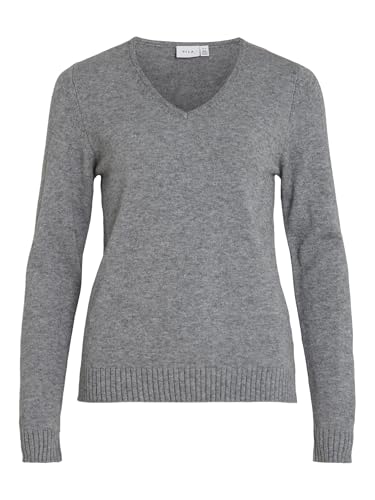 VIRIL V-Neck L/S Knit TOP - NOOS von Vila