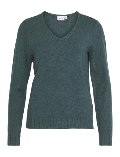 VIRIL V-Neck L/S Knit TOP - NOOS von Vila