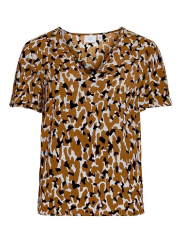 VIRUMA FI S/S V-Neck TOP/R von Vila