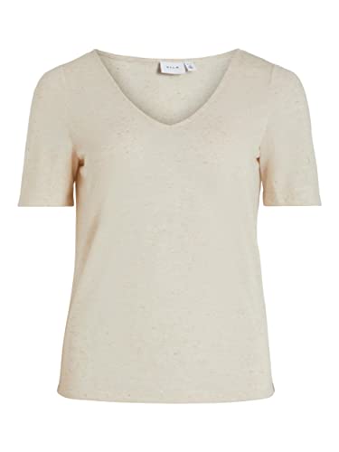 VISINA V-Neck S/S TOP - NOOS von Vila