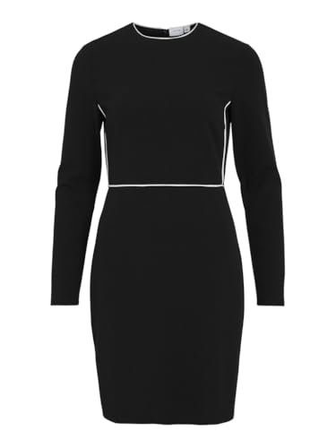 VISOLA L/S O-Neck Short Dress/KA von Vila