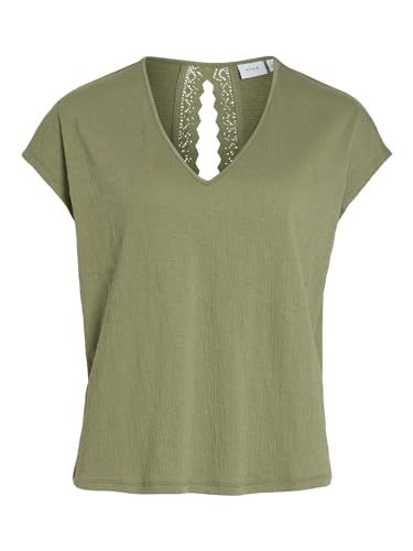 VISYMA V-Neck Cap Sleeve TOP von Vila