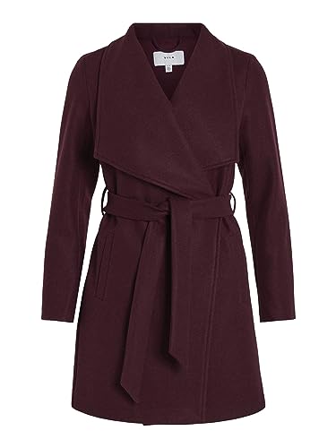 Vicooley Collar Belt Coat - Noos von Vila