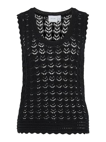 Vidolise U-Neck S/L Knit Top von Vila