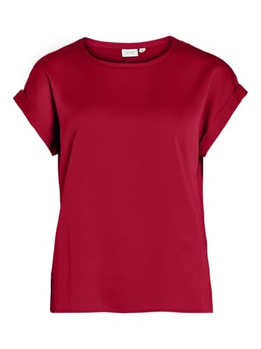 Viellette S/S Satin Top - Noos Viellette S/S Satin Top - Noos von Vila