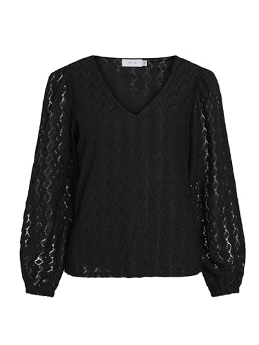 Viferya V-Neck L/S Top/R/Bf von Vila